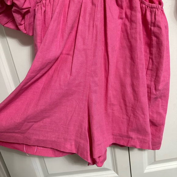 1. State linen romper Juneberry - Picture 7 of 8